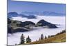 Austria, Tyrol, Sšlllandl, Kaiser Mountains, Scheffau at the Wilder Kaiser-Udo Siebig-Mounted Photographic Print