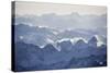 Austria, Tyrol, the Stubai Alps, Alpine Landscape, Aerial Shot-Ralf Gerard-Stretched Canvas