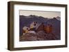 Austria, Tyrol, …tztaler Alps, Ramolhaus, Mountain Hut-Rainer Mirau-Framed Photographic Print