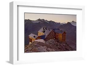 Austria, Tyrol, …tztaler Alps, Ramolhaus, Mountain Hut-Rainer Mirau-Framed Photographic Print