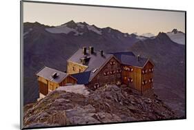 Austria, Tyrol, …tztaler Alps, Ramolhaus, Mountain Hut-Rainer Mirau-Mounted Photographic Print