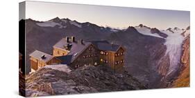 Austria, Tyrol, …tztaler Alps, Ramolhaus, Mountain Hut-Rainer Mirau-Stretched Canvas