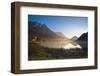 Austria, Tyrol, Wilder Kaiser, Hintersteiner Lake, Reflection-Andreas Vitting-Framed Photographic Print