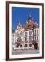 Austria, Upper Austria, Innviertel, Braunau on the Inn, Town Square, Gothic, City Hall-Udo Siebig-Framed Photographic Print