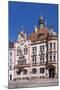 Austria, Upper Austria, Innviertel, Braunau on the Inn, Town Square, Gothic, City Hall-Udo Siebig-Mounted Photographic Print