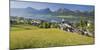 Austria, Upper Austria, St. Wolfgang, Lake Wolfgangsee, Steeple-Rainer Mirau-Mounted Photographic Print