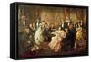 Austria, Vienna, a Night with Johann Strauss-null-Framed Stretched Canvas