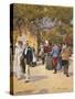 Austria, Vienna, a Walk in the Prater Painting-null-Stretched Canvas