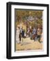 Austria, Vienna, a Walk in the Prater Painting-null-Framed Giclee Print