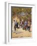 Austria, Vienna, a Walk in the Prater Painting-null-Framed Giclee Print