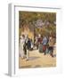 Austria, Vienna, a Walk in the Prater Painting-null-Framed Giclee Print