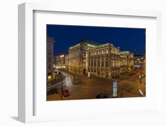 Austria, Vienna, Back View of the State Opera-Gerhard Wild-Framed Photographic Print