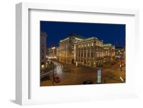 Austria, Vienna, Back View of the State Opera-Gerhard Wild-Framed Photographic Print