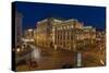 Austria, Vienna, Back View of the State Opera-Gerhard Wild-Stretched Canvas