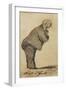 Austria, Vienna, Caricature of Composer Anton Bruckner-null-Framed Giclee Print