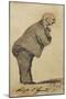 Austria, Vienna, Caricature of Composer Anton Bruckner-null-Mounted Giclee Print