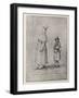 Austria, Vienna, Caricature of Singer Johann Michael Vogl and Composer Franz Peter Schubert-null-Framed Giclee Print