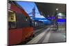 Austria, Vienna, Central Station, Platform-Gerhard Wild-Mounted Photographic Print