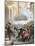 Austria, Vienna, Colour Lithograph of Insurrection in Vienna on March 13th, 1848-null-Mounted Giclee Print