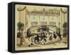 Austria,Vienna, Couples Dancing the Gallop-Andreas Geiger-Framed Stretched Canvas