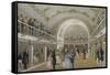 Austria, Vienna, Dancing at Hotel Europa-null-Framed Stretched Canvas