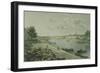 Austria, Vienna, Danube River-null-Framed Giclee Print