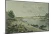 Austria, Vienna, Danube River-null-Mounted Giclee Print