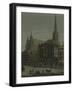 Austria, Vienna, Elisenplatz and St Stephen Cathedral in Background, Detail-null-Framed Giclee Print