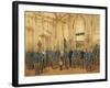 Austria, Vienna, Emperor Franz Joseph I of Austria with Staff at Schonbrunn Palace-null-Framed Giclee Print