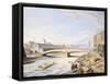 Austria, Vienna, Ferdinand Bridge-null-Framed Stretched Canvas