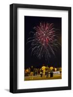 Austria, Vienna, Fireworks, Festival of Lights, Night-Gerhard Wild-Framed Photographic Print