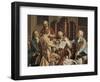 Austria, Vienna, Franz Joseph Haydn Conducting a String Quartet-null-Framed Giclee Print