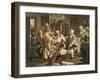 Austria, Vienna, Franz Joseph Haydn Conducting a String Quartet-null-Framed Giclee Print