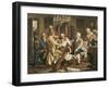 Austria, Vienna, Franz Joseph Haydn Conducting a String Quartet-null-Framed Giclee Print