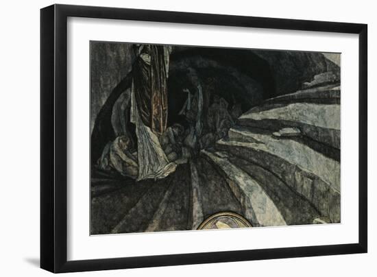 Austria, Vienna, Illustration of Dante Alighieri's Divine Comedy-null-Framed Giclee Print