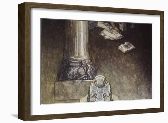 Austria, Vienna, Illustration of Dante Alighieri's Divine Comedy-null-Framed Giclee Print