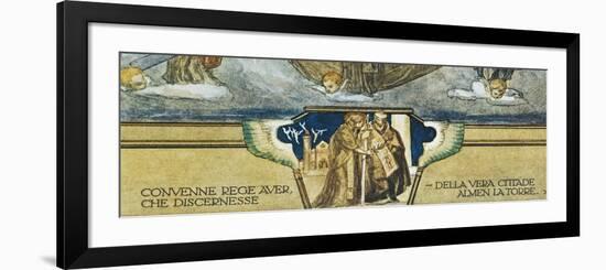 Austria, Vienna, Illustration of Dante Alighieri's Divine Comedy-null-Framed Giclee Print