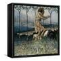 Austria, Vienna, Illustration of Dante Alighieri's Divine Comedy-null-Framed Stretched Canvas