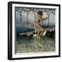 Austria, Vienna, Illustration of Dante Alighieri's Divine Comedy-null-Framed Giclee Print