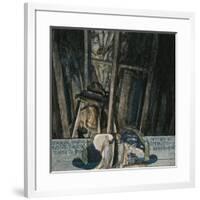 Austria, Vienna, Illustration of Dante Alighieri's Divine Comedy-null-Framed Giclee Print