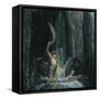 Austria, Vienna, Illustration of Dante Alighieri's Divine Comedy-null-Framed Stretched Canvas