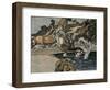 Austria, Vienna, Illustration of Dante Alighieri's Divine Comedy-null-Framed Giclee Print