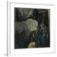 Austria, Vienna, Illustration of Dante Alighieri's Divine Comedy-null-Framed Giclee Print