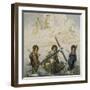 Austria, Vienna, Illustration of Dante Alighieri's Divine Comedy-null-Framed Giclee Print