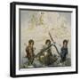 Austria, Vienna, Illustration of Dante Alighieri's Divine Comedy-null-Framed Giclee Print