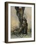 Austria, Vienna, Illustration of Dante Alighieri's Divine Comedy-null-Framed Giclee Print