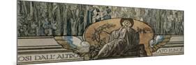 Austria, Vienna, Illustration of Dante Alighieri's Divine Comedy-null-Mounted Giclee Print