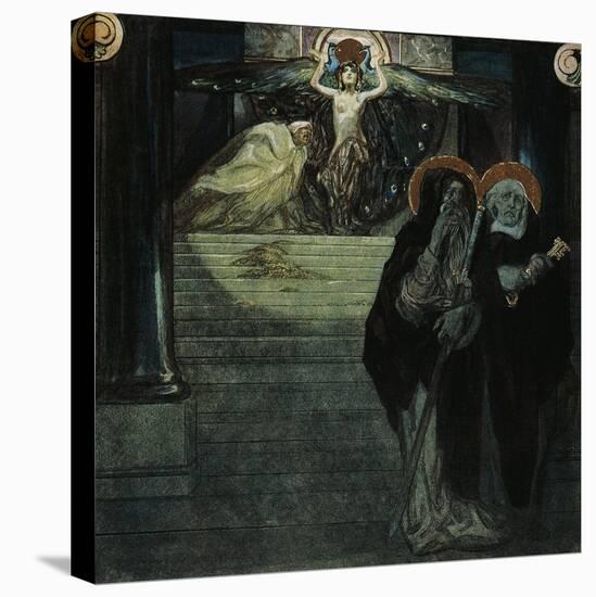 Austria, Vienna, Illustration of Dante Alighieri's Divine Comedy-null-Stretched Canvas