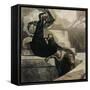 Austria, Vienna, Illustration of Dante Alighieri's Divine Comedy-null-Framed Stretched Canvas