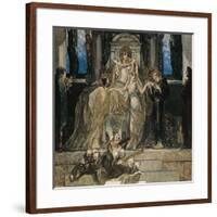 Austria, Vienna, Illustration of Dante Alighieri's Divine Comedy-null-Framed Giclee Print